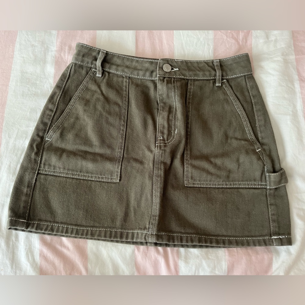 High rise cargo style skirt from pacsun cargo
